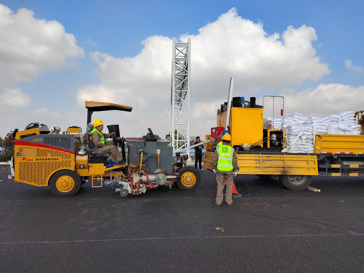 热熔道路划线机